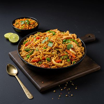 Veg Triple Noodles